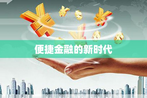 田林便捷金融的新时代