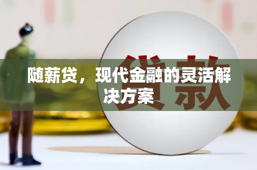 七星随薪贷，现代金融的灵活解决方案