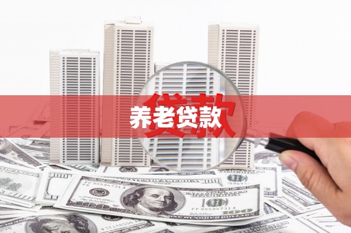 金峰养老贷款