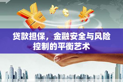 盈江贷款担保，金融安全与风险控制的平衡艺术