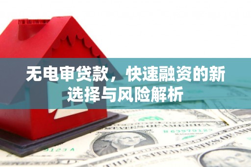 巴青无电审贷款，快速融资的新选择与风险解析