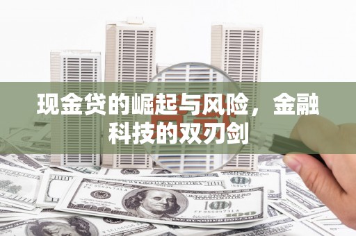 尼玛现金贷的崛起与风险，金融科技的双刃剑