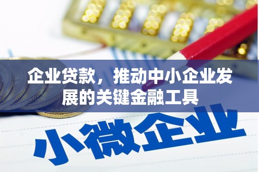 三水企业贷款，推动中小企业发展的关键金融工具