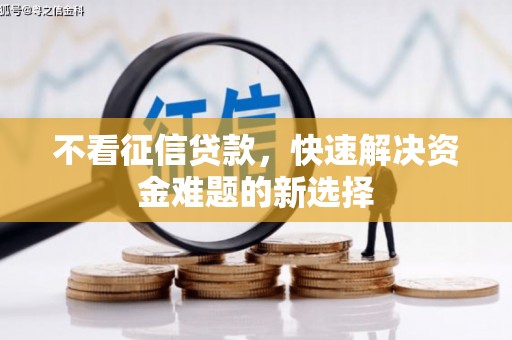广河不看征信贷款，快速解决资金难题的新选择