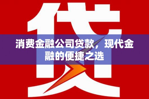 云溪消费金融公司贷款，现代金融的便捷之选