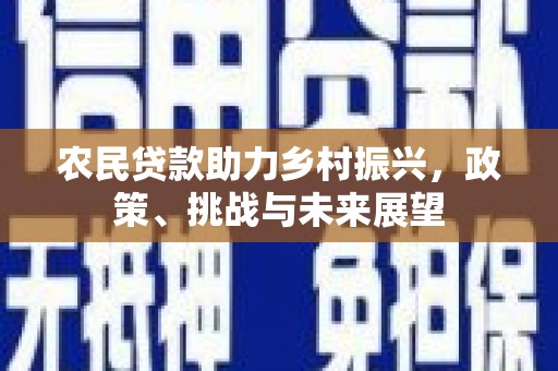 凤岗农民贷款助力乡村振兴，政策、挑战与未来展望