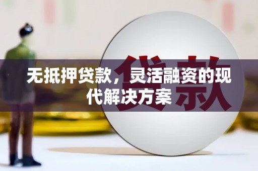 定陶无抵押贷款，灵活融资的现代解决方案