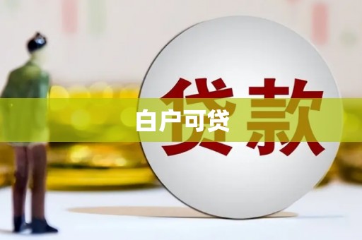 西吉白户可贷